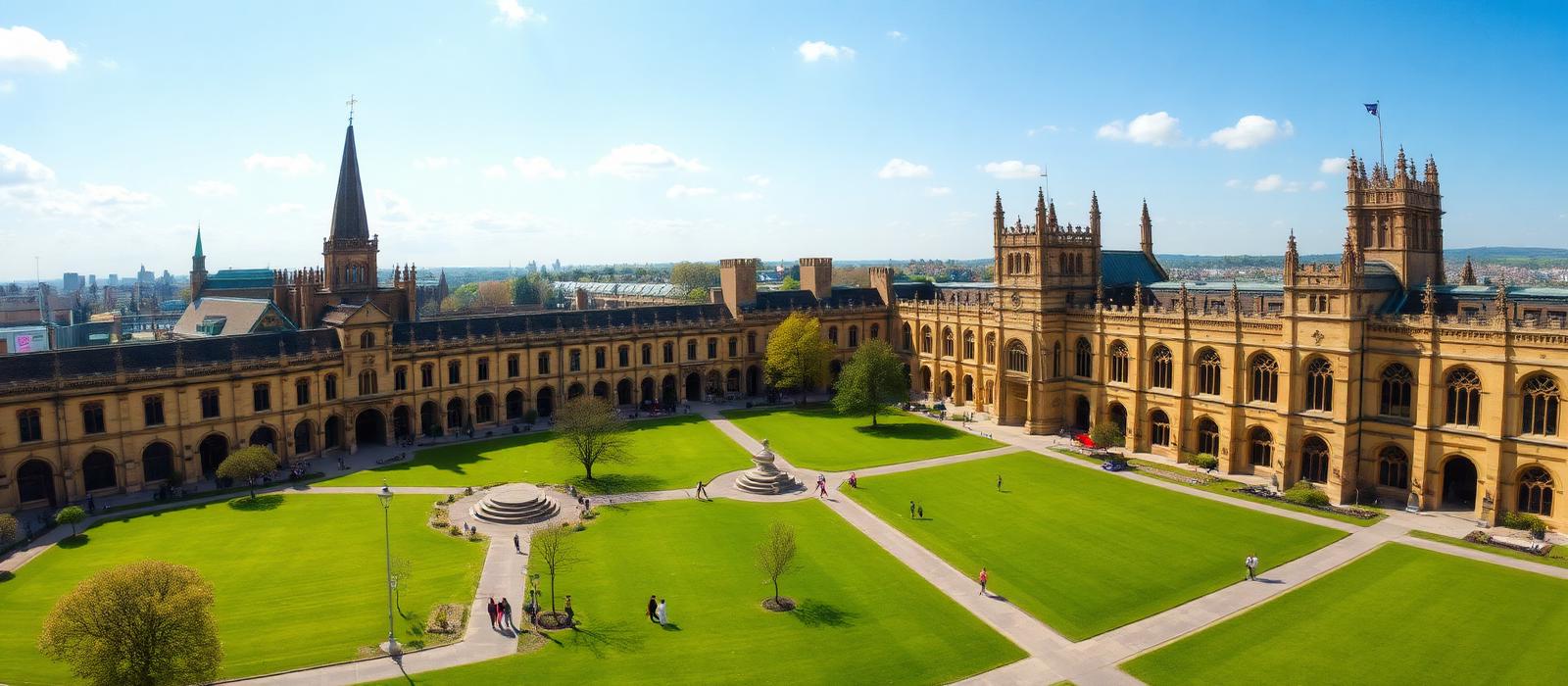 British university campus